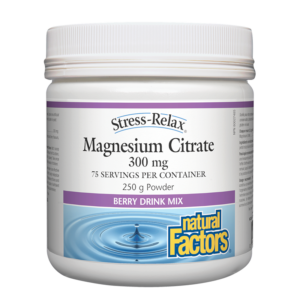 Магнезий (цитрат) Stress-Relax, 250 g прах, 75 дози