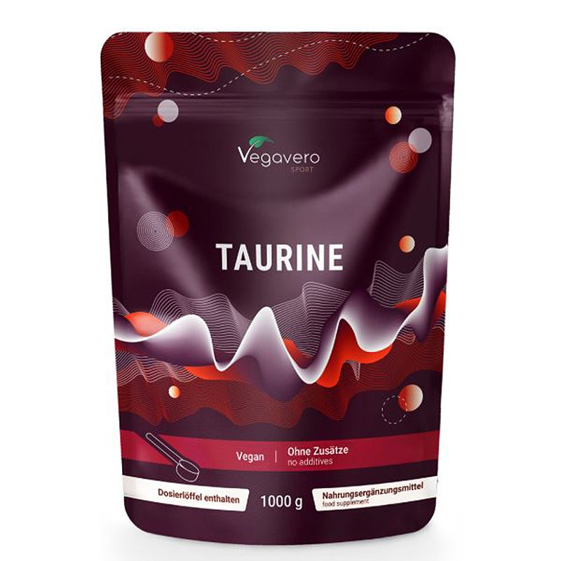 Таурин – За енергия, концентрация и мускулна издръжливост, 1000 mg, 1 kg прах