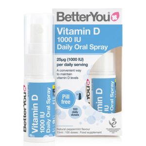 Витамин D3 – Имунитет и здрави кости, 1000 IU, 100 впръсквания, спрей 15 ml