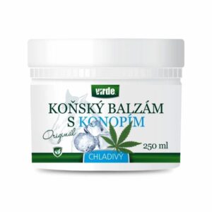 Охлаждащ конски балсам с конопено масло – При болка в ставите и мускулите, 250 ml