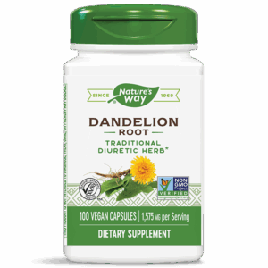 Глухарче (Корен) - Диуретик и хепатопротектор, 525 mg, 100 капсули