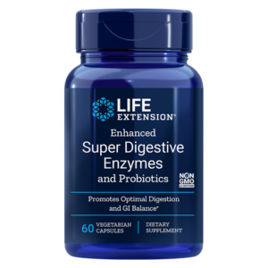 Enhanced Super Digestive Enzymes with Probiotics/ Храносмилателни ензими с Пробиотици х 60 капсули