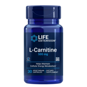 Клетъчно здраве и нервна система - L-Карнитин (тартарат), 500 mg x 30 капсули