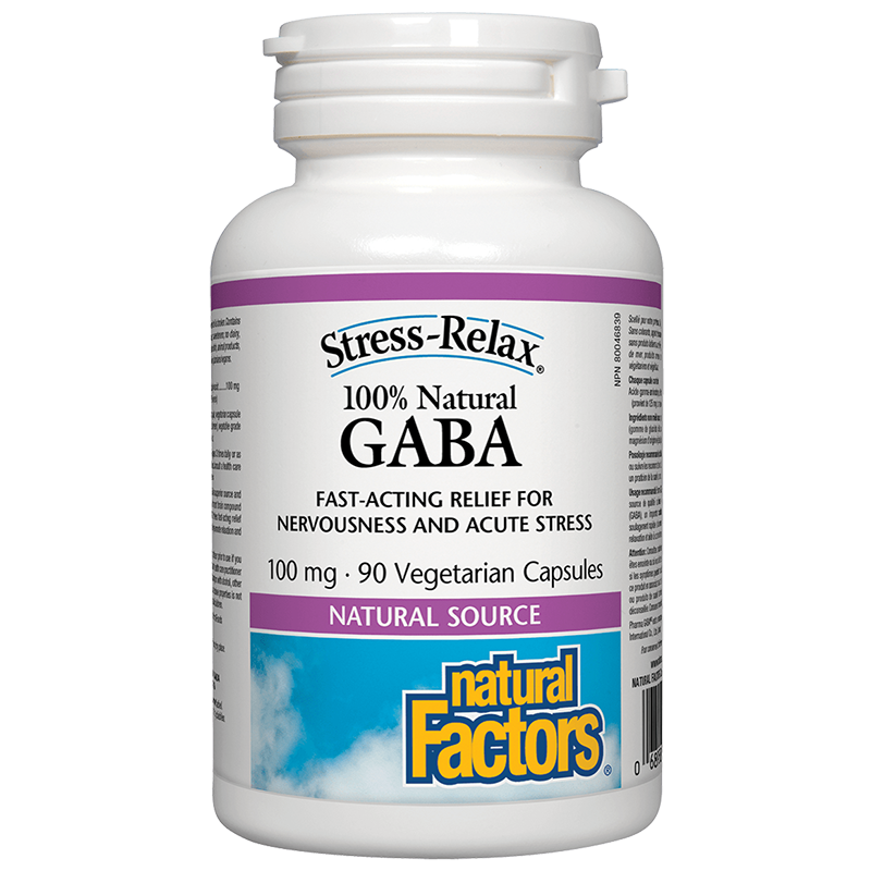 GABA 100% Natural/ Гама-АминоБутирова Киселина 100 mg х 90 капсули - Image 2