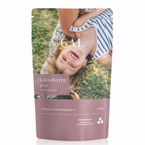 Лактоферин 600 mg + глицин - Laktoferrin Plus – Имунна защита и чревен баланс, 30 дневни дози, 120 g прах