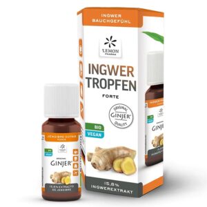 Джинджифил форте за добро храносмилане - При стомашен дискомфорт и гадене - Капки, 20 ml