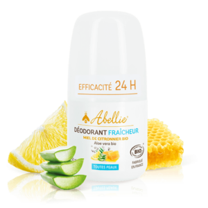 Рол-он дезодорант с Био пчелен мед, лимон и алое вера, 50 ml