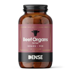 Черен дроб, бъбрек и сърце + калций - Женска енергия и хранителна подкрепа, 180 капсули