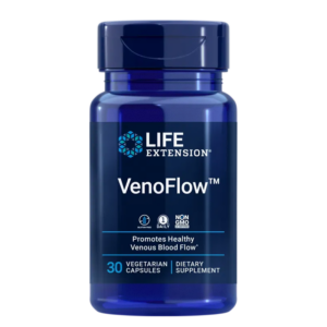 VenoFlow™ - за добра венозна циркулация - Формула с пикногенол и натокиназа, 30 капсули