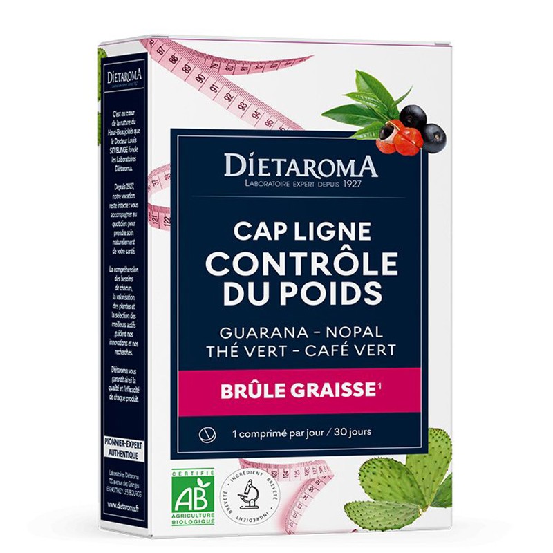 Гуарана + Зелен чай + Опунция – Контрол на апетита и теглото, 30 таблетки