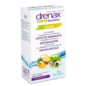 Диуретична формула срещу затлъстяване и целулит - Дренакс - Drenax® с ананас, касис и зелен чай, 15 сашета с течност х 15 ml