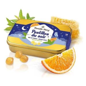 Пастили с пчелен мед, върбинка и сладък портокал – Релакс и спокойствие, 60 g