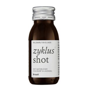 Билков шот за жени – за нормализиране на цикъла - Oxymel Zyklus с лавандула, дамска мантия, листа от коноп, 60 ml