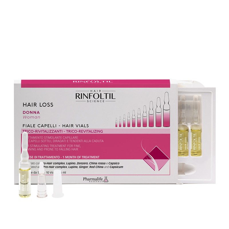 Ампули против косопад при жени – с кофеин и биотин, 10 броя