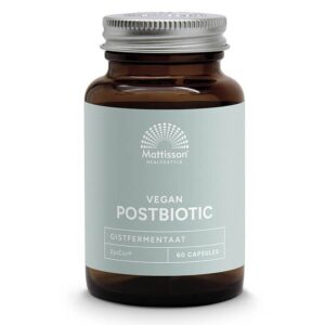 Постбиотик (веган) - Чревен комфорт и имунна подкрепа, 500 mg х 60 капсули