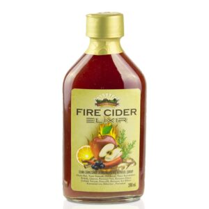 Натурален билков сироп с ябълков оцет и пчелен мед - Силен имунитет и добро храносмилане, 200 ml, 10 дози