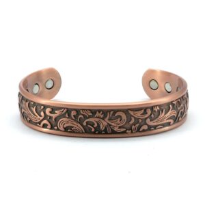 Магнитна гривна Релефен лист – Спокойствие и природен баланс, размер M, 1 бр.