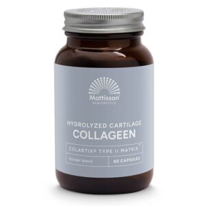 Колаген (тип 2) с калций, магнезий, МСМ, витамин C и хиалуронова киселина - Absolute Collagen Peptan, 60 капсули