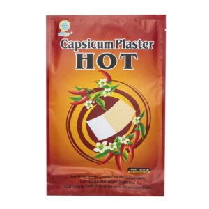 Загряващ пластир с капсаицин – При мускулни и ставни болки, 1 брой, 12 см х 18 см
