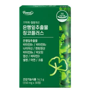 Гинко билоба 36 mg, B-комплекс, Цинк и Селен – Памет и кръвообращение, 30 таблетки