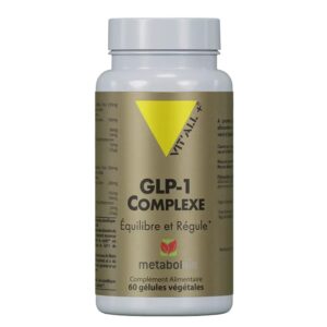 GLP-1 Комплекс + Берберин 200 mg и Хром 250 μg – Контрол на апетита и кръвната захар, 60 веган капсули