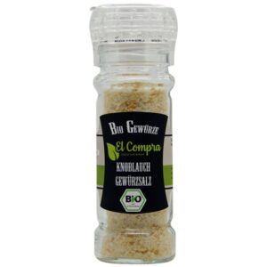 Bio Knoblauch Gewursalz - Био индийска сол с чесън, 65 g
