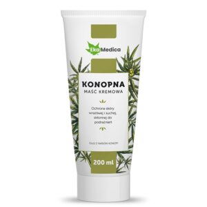 Масажен крем с масло от конопено семе, 200 ml