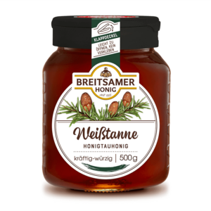 Пчелен манов мед от бяла ела, 500 g