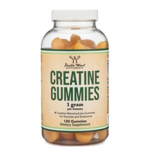 Креатин – за сила и издръжливост при спорт, 1 g, 120 желирани таблетки