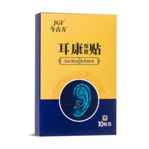 Пластири за ушно здраве – Облекчават напрежението и дискомфорта в ухото, 10 броя, 6 см×7 см.