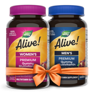 Промо пакет Мултивитамини Alive! за жени и мъже