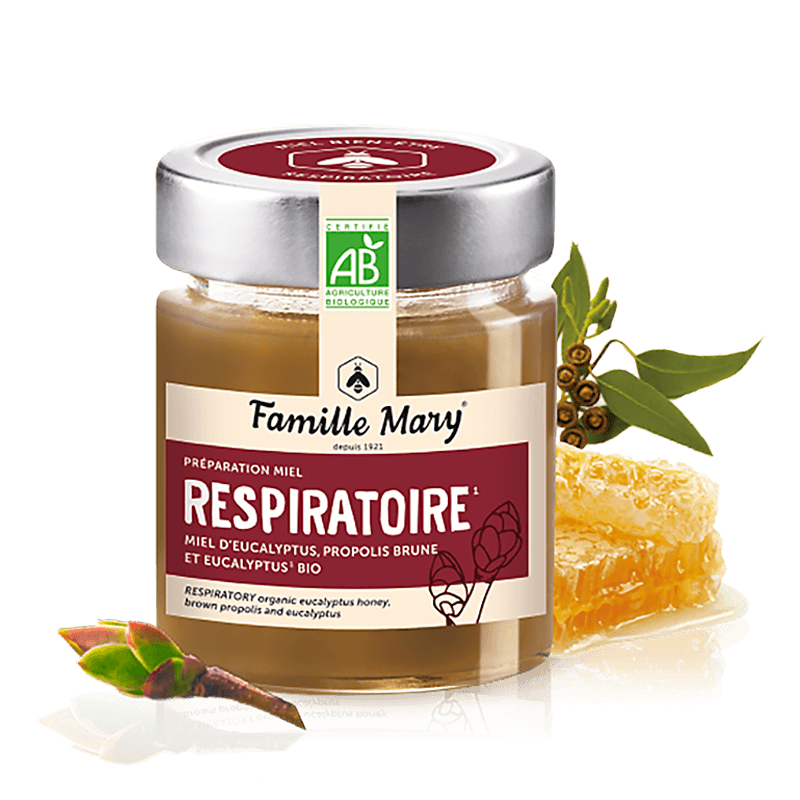 Пчелен мед от евкалипт с кафяв прополис и евкалипт БИО, 170 g