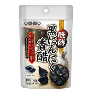 Ферментирал черен чесън 300 mg + черен оцет 250 mg – Холестерол, кръвно налягане и липиден баланс, 180 капсули