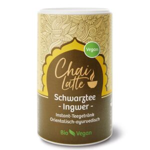 Чай лате с джинджифил, (веган), Био, 220 g