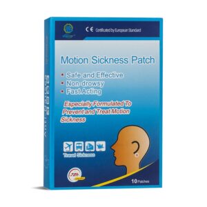Лепенки против прилошаване при пътуване – Действие до 72 часа, 10 броя, 20 мм