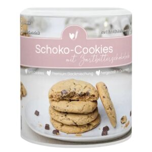 Смес за печене на шоколадови бисквити с черен шоколад, 327 g