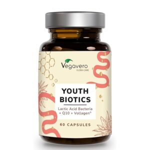 Youth Biotics – Пробиотици, Q10 и хиалуронова киселина за млада кожа и тонус, 60 капсули