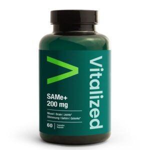 Стрес и добро настроение - САМ-е 200 mg + витамин С, В6, В12 и фолиева киселина - SAMe+, 60 капсули