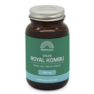 Щитовидна жлеза - Роял Комбу (Кафяви водорасли Ламинария), 60 капсули