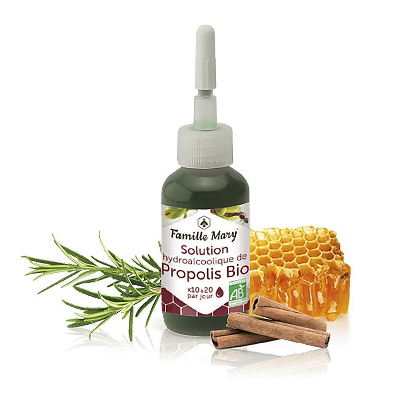 Имунитет - Прополис с пчелен мед и етерични масла, капки 30 ml