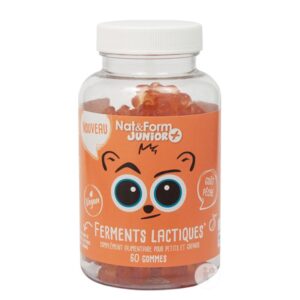 Пробиотик за деца (2.5 млрд. активни пробиотици, 4 щама формула), 60 желирани таблетки, с вкус на праскова