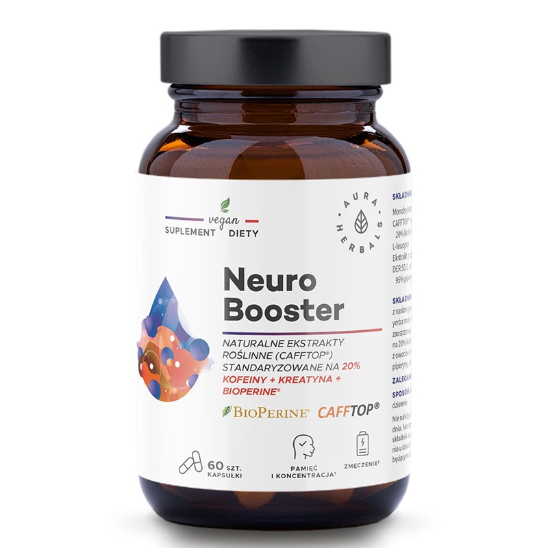 Невро Буустер формула - Фокус, енергия и памет, 60 капсули
