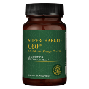 Мощен детоксикатор и средство срещу клетъчното стареене - Микроактивиран активен въглен - Supercharged C60®, 30 капсули