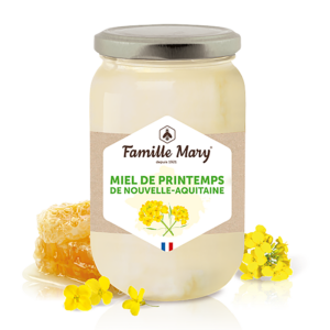 Пчелен мед от пролетни цветя от района на Нова Аквитания (Франция), 500 g