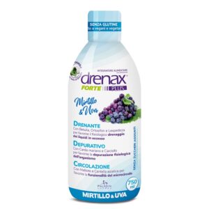 Диуретична формула с гроздово семе и синя боровинка - Дренакс - Drenax® Forte Plus, 750 ml, 25 дози