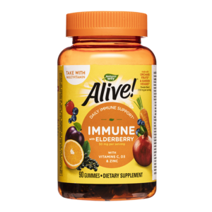 Имунна защита Алайв - Alive! Immune Gummies, 90 желирани таблетки