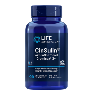 Глюкозен метаболизъм - CinSulin with InSea2 and Crominex®3+, 90 капсули