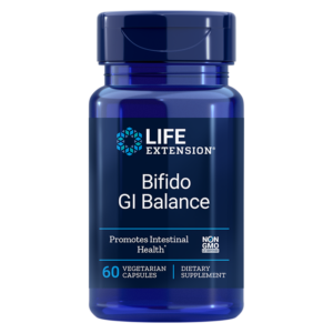 Bifido GI Balance – чревно възпаление и инфекции - Пробиотик с клинично доказан ефект, 25 mg, 60 капсули