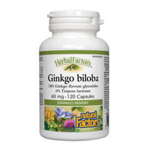 Памет и концентрация - Гинко Билоба, 60 mg х 120 капсули
