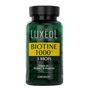 Биотин 1000 µg + рукола - Коса, кожа и нокти, 90 капсули